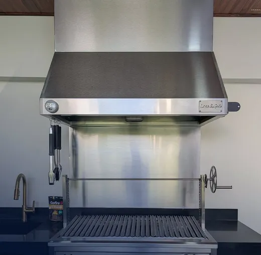 Campanas extractoras de acero inoxidable — proyecto Terminox